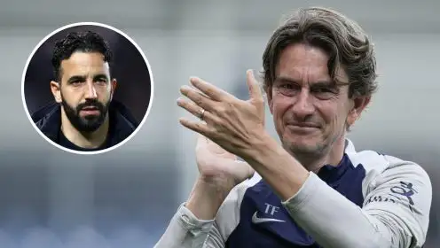 Tottenham have ‘strong interest’ in star midfielder with Frank ‘belief’ key to stealing Amorim favourite