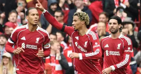 ‘Top-class’ Liverpool star warned after Everton win as £69m teammate ‘getting better and better’
