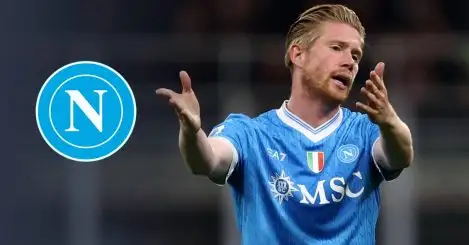Kevin De Bruyne sent chilling Napoli warning by irate Antonio Conte – ‘He’s got the wrong guy’