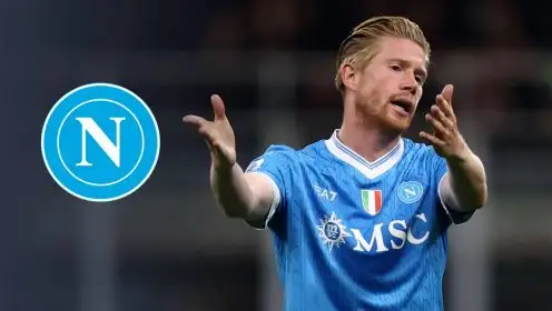 Kevin De Bruyne sent chilling Napoli warning by irate Antonio Conte – ‘He’s got the wrong guy’