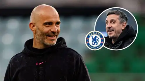Gary Neville’s new ‘best player in the league’ after overtaking Liverpool, Arsenal stars
