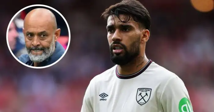 West Ham star Lucas Paqueta alongside manager Nuno Espirito Santo West Ham star Lucas Paqueta alongside manager Nuno Espirito Santo