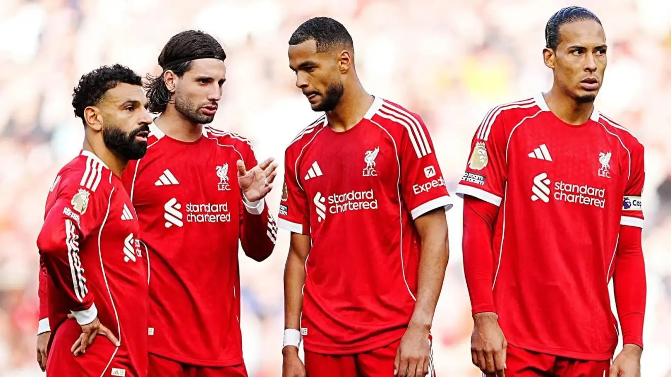 Liverpool stars Mohamed Salah, Dominik Szoboszlai, Cody Gakpo and Virgil van Dijk Liverpool stars Mohamed Salah, Dominik Szoboszlai, Cody Gakpo and Virgil van Dijk