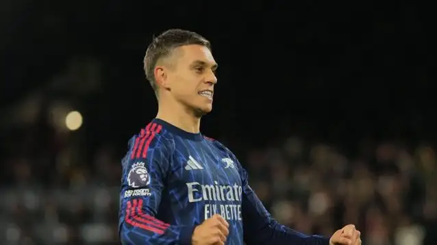 Arsenal winger Leandro Trossard, who scored against Fulham - copyright TEAMtalk