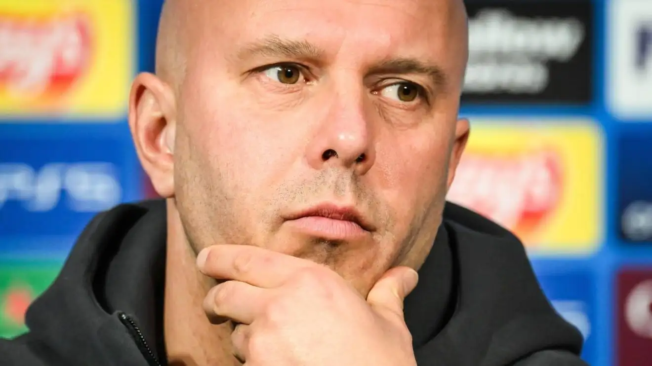 Liverpool manager Arne Slot has come under pressure after a poor run of form Liverpool manager Arne Slot, pictured during a Champions League press conference has come under pressure after a poor run of form