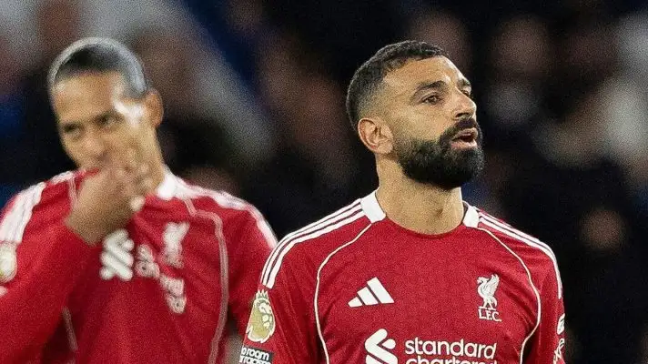 Liverpool stars Mo Salah and Virgil van Dijk