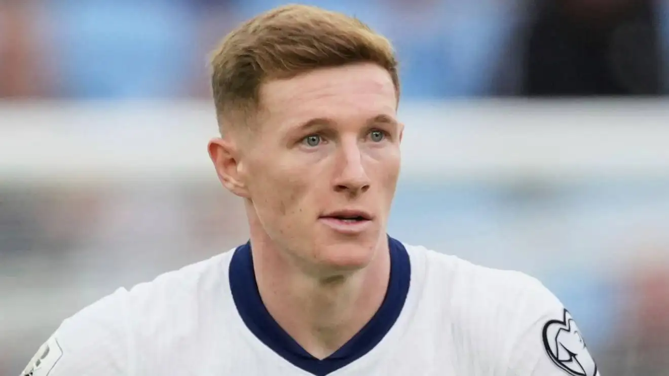 England midfielder Elliot Anderson