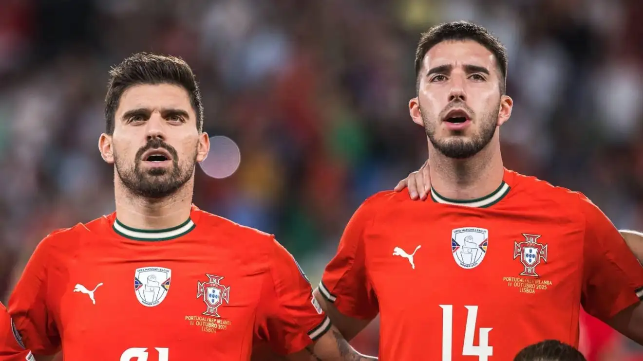 Ruben Neves and Goncalo Inacio, Portugal Ruben Neves and Goncalo Inacio, Portugal