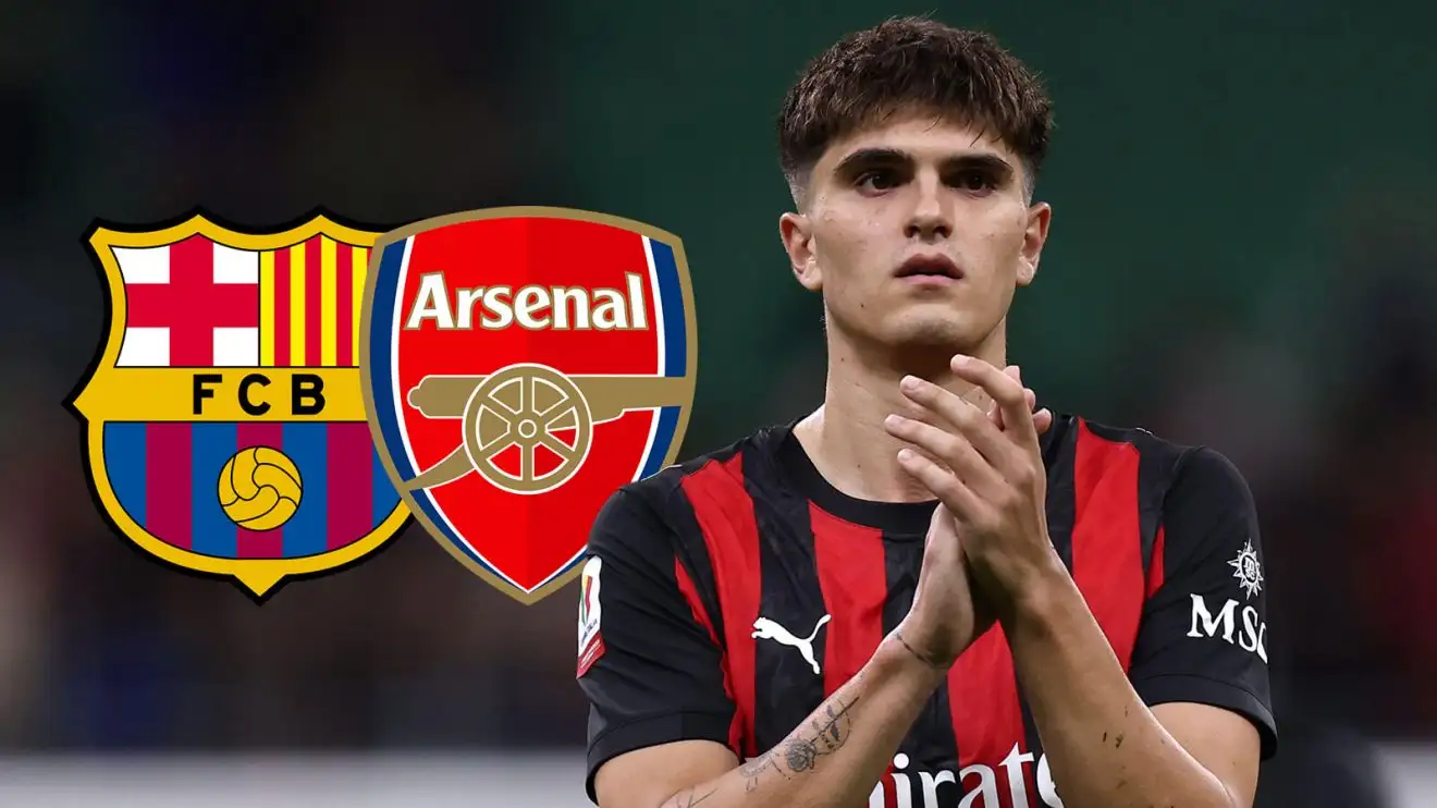 Arsenal and Barcelona battle for Milan’s Davide Bartesaghi Arsenal and Barcelona battle for Milan’s Davide Bartesaghi