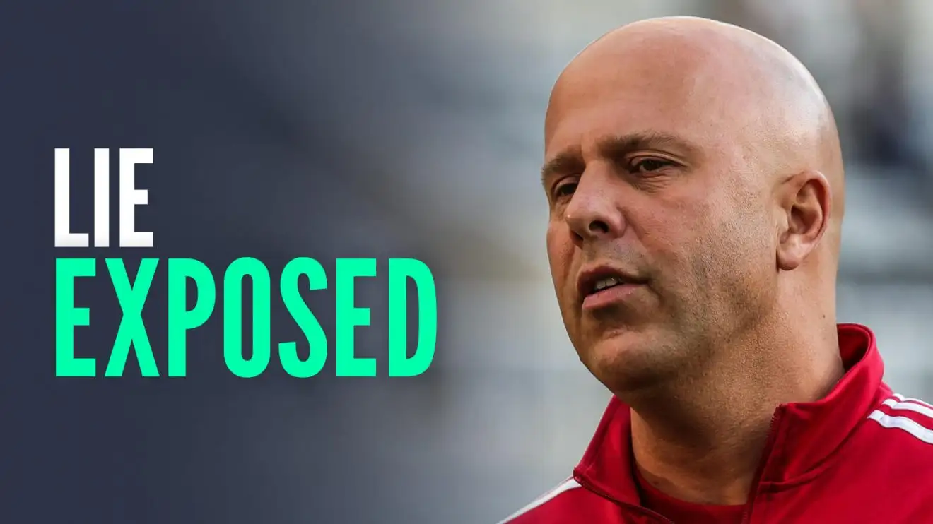 Liverpool manager Arne Slot