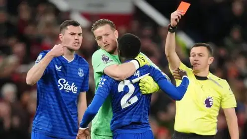Everton fans unload on ‘pathetic’ Idrissa Gueye over bonkers red card – ‘It could be the end’