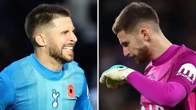 Guglielmo Vicario happy and sad at Tottenham