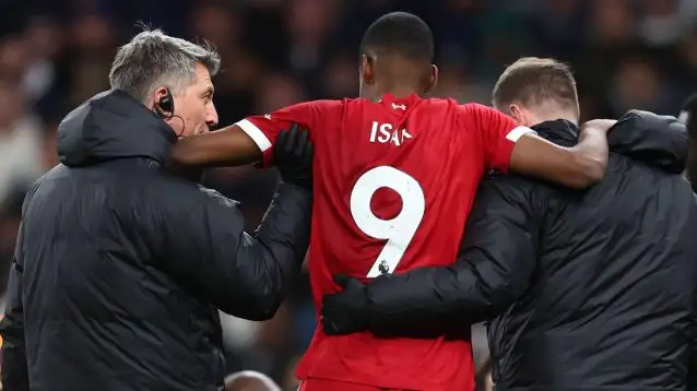Slot, Alisson deliver mixed messages over Isak injury as Liverpool face anxious wait, ‘just a gut feeling’