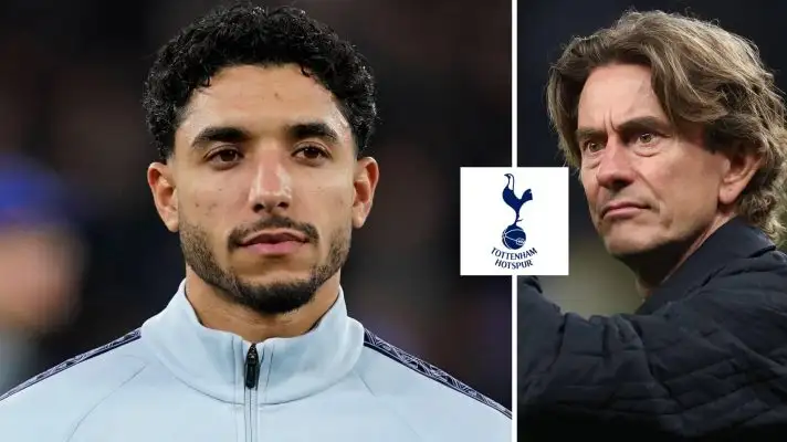 Omar Marmoush, Thomas Frank and the Tottenham badge