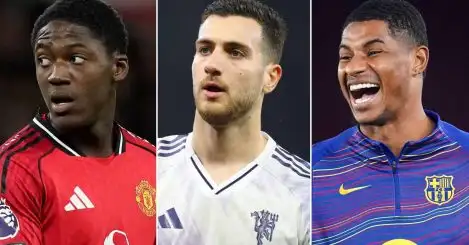 Six Man Utd players who’ll be THRILLED by Ruben Amorim sack, including exit-linked star