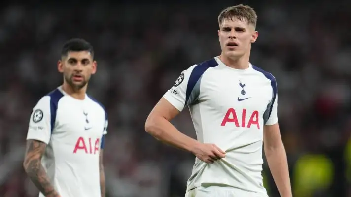 Tottenham duo Cristian Romero and Micky van de Ven