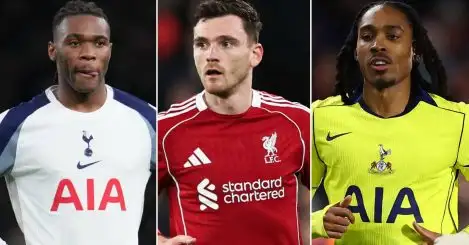 Ranking Tottenham left-back options: Andy Robertson 4th best amid bizarre January swoop