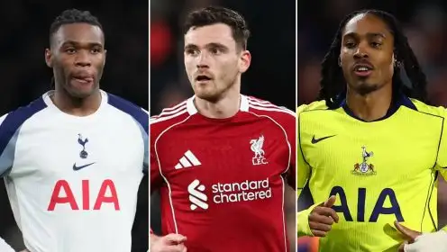 Ranking Tottenham left-back options: Andy Robertson 4th best amid bizarre January swoop