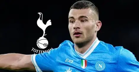 Tottenham launching bid for Napoli standout in effort to fix defensive lapses