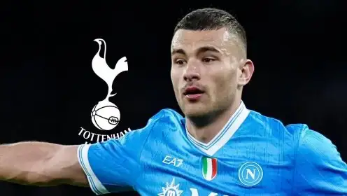 Tottenham launching bid for Napoli standout in effort to fix defensive lapses