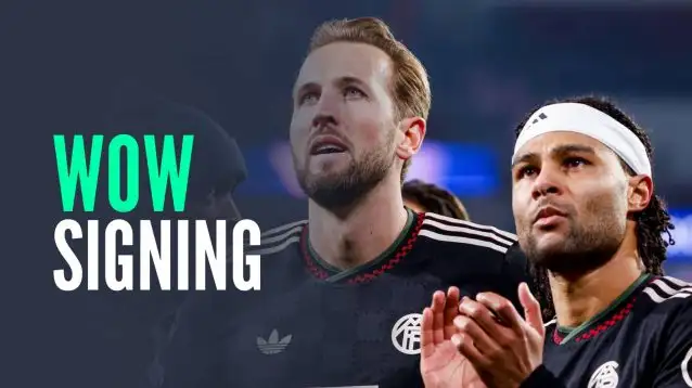 Harry Kane; Serge Gnabry Bayern