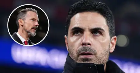 Josh Kroenke jets in to discuss THREE Arsenal signings and Mikel Arteta’s future