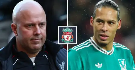 Arne Slot tells friends his Liverpool future amid Virgil van Dijk ‘row’