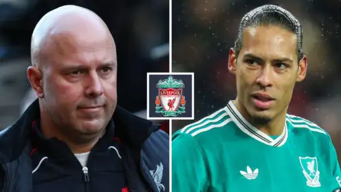 Arne Slot tells friends his Liverpool future amid Virgil van Dijk ‘row’