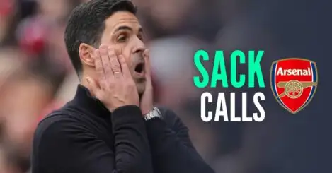 Arsenal fans slammed over Arteta sack calls and wanting ‘unbelievable’ star dumped to the bench