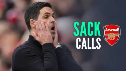 Arsenal fans slammed over Arteta sack calls and wanting ‘unbelievable’ star dumped to the bench