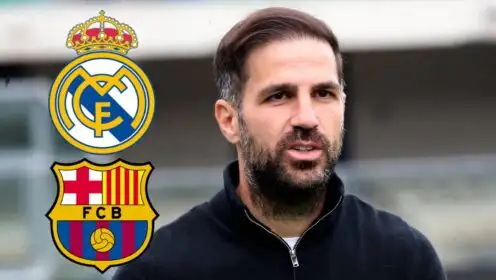 Cesc Fabregas playing with Barcelona fire after Real Madrid ‘no red line’ comments