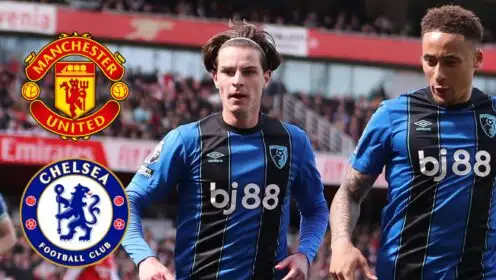 Door opens for incredible Man Utd, Chelsea midfield signing as £60m Prem star stalls over new contract