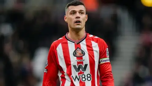Sunderland issue Granit Xhaka response after Chelsea revelation amid growing Premier League interest