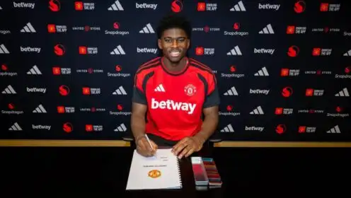 Man Utd announce £70m Carlos Baleba signing amid double left-back update