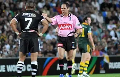 Klein to referee Stuart’s Sharks