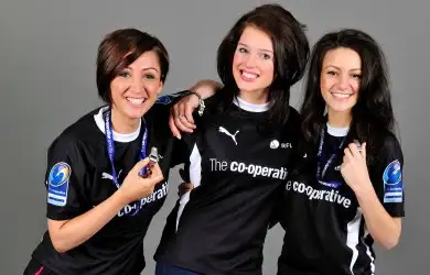 Corrie girls back rugby league