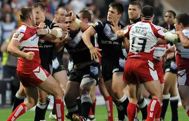 Quartet cited after Hull derby brawl