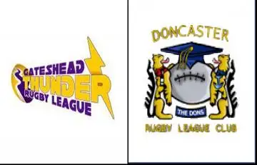 Result: Gateshead Thunder 10 – 48 Doncaster RLFC