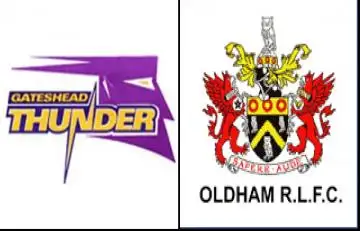 Result: Gateshead Thunder 12-44 Oldham RLFC