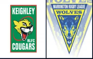 Result: Keighley Cougars 4-74 Warrington Wolves