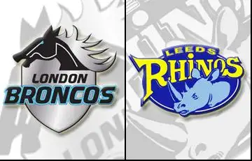 Result: London Broncos 40-36 Leeds Rhinos