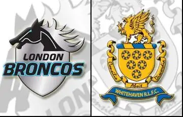 Result: London Broncos 40-24 Whitehaven RLFC