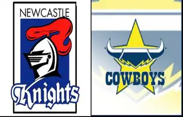 Result: Newcastle Knights 34-6 North Queensland Cowboys