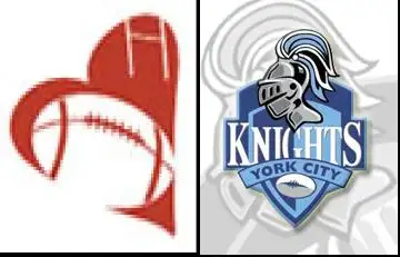 Result: Oxford 16-58 York City Knights