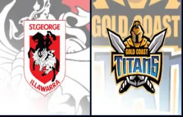 Result: St George Illawarra 8-6 Gold Coast Titans