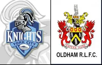 Result: York City Knights 54-12 Oldham RLFC
