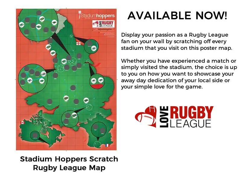 Rugby league Stadium Hoppers map launched