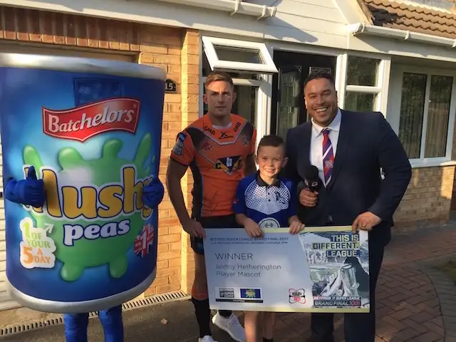 Greg Eden surprises local schoolboy with Grand Final mascot place