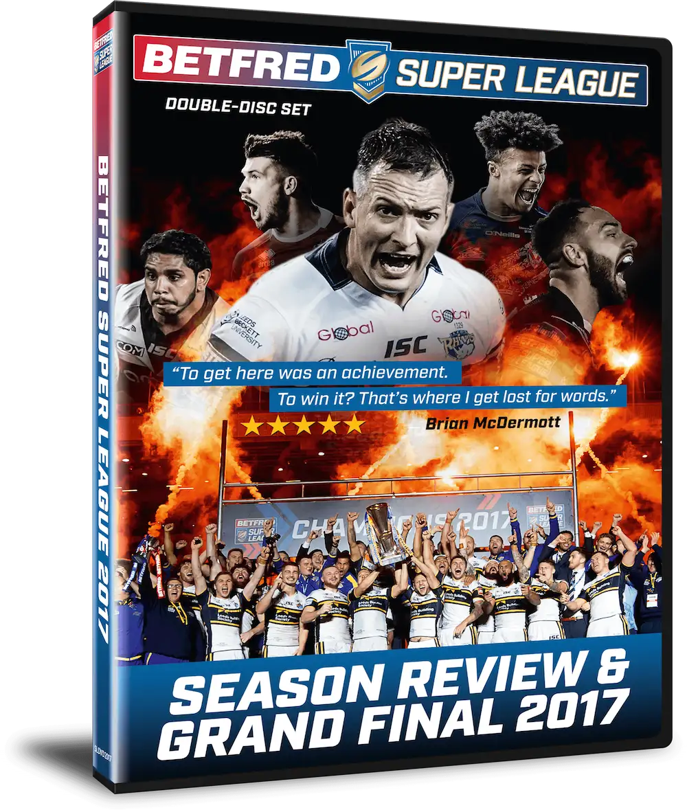WIN: Betfred Super League Season Review & Grand Final 2017 DVD