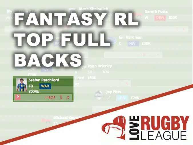Fantasy RL: Picking your team – top full backs